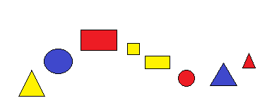 jogo de educação para crianças tabela lógica forma geométrica