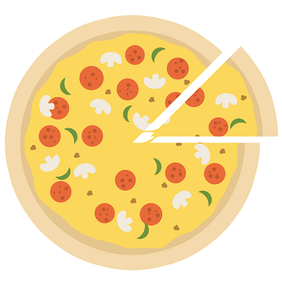 Imagem de Entre pizzas e frações - parte 1