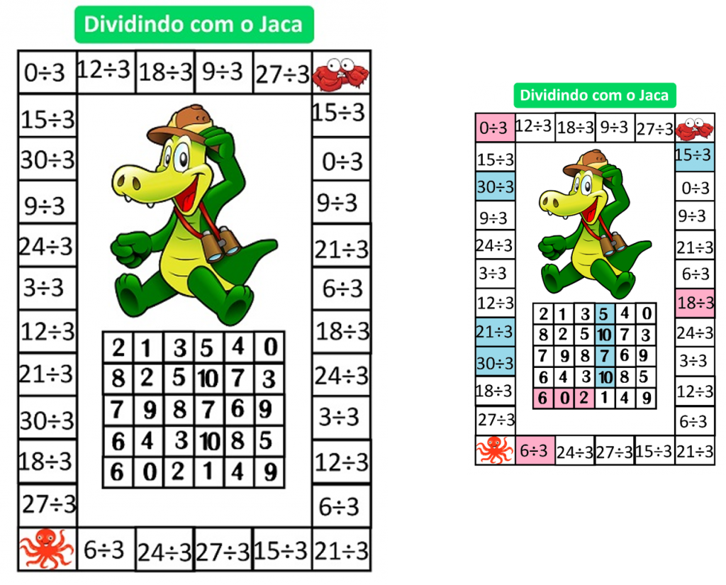 Jogo da Memória das Quatro Operações Matemáticas [1º ao 5º Ano] Professor  em Sala 