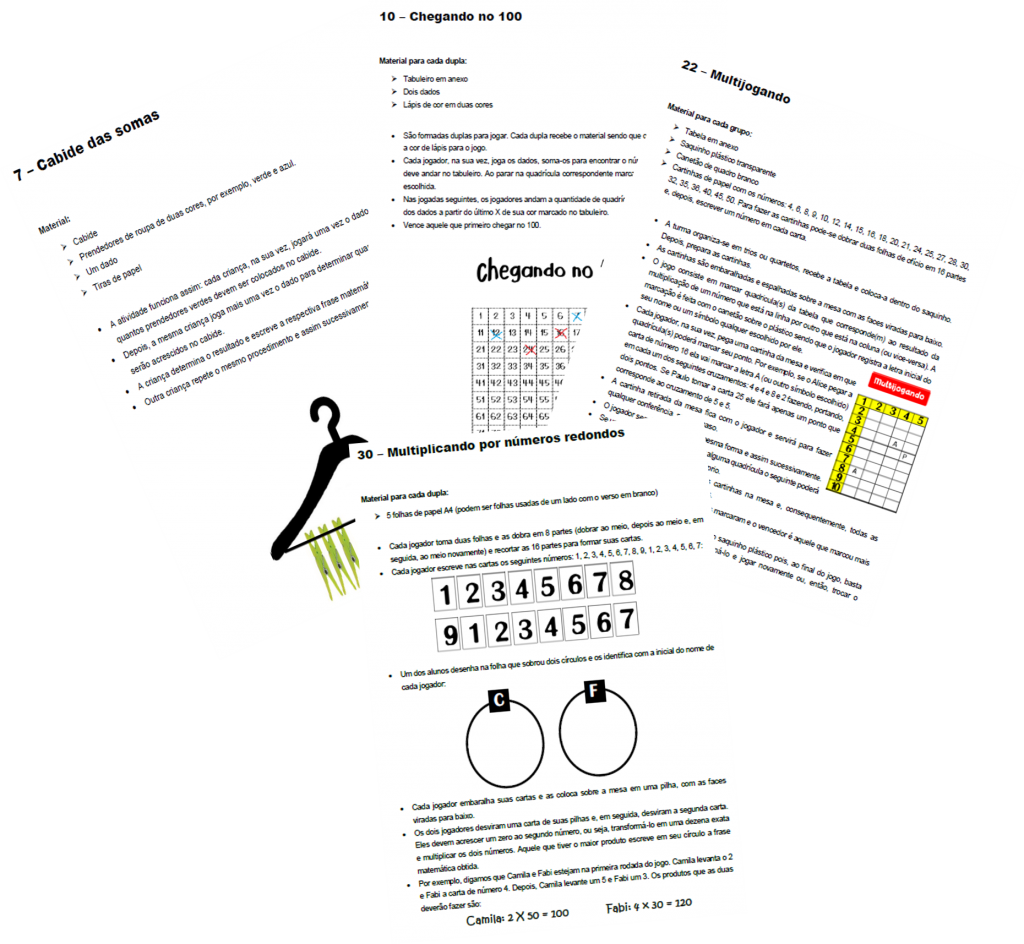Jogos para fixar as 4 operações matemáticas