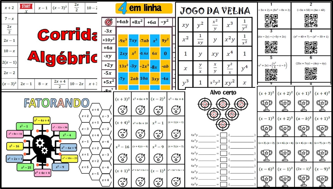 Jogos no ensino de álgebra