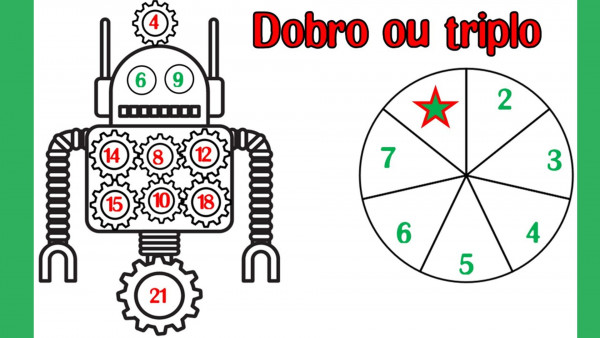 Jogo Lúdico Dobro, Triplo Matemática [ 2º AO 5º ANO]