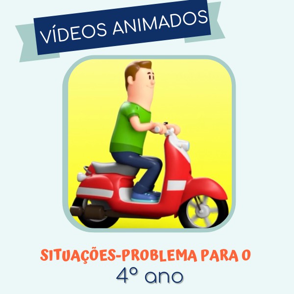 Imagem em destaque de Vídeos animados - Situações-problema para o 4º ano