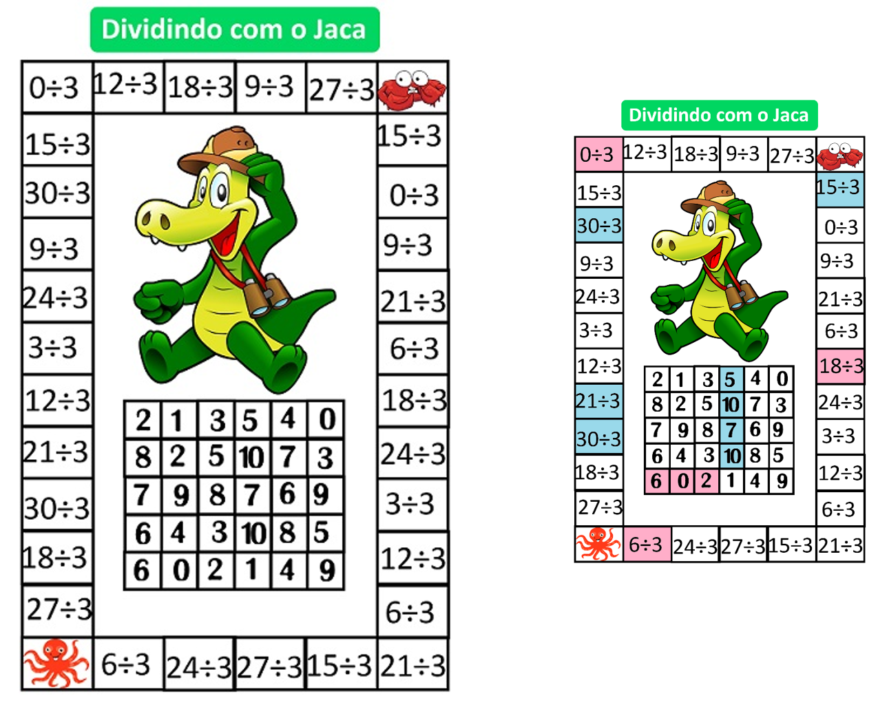 Jogos para fixar as 4 operações matemáticas Ensinando Matemática Jogos para fixar as 4 operações matemáticas Ensinando Matemática