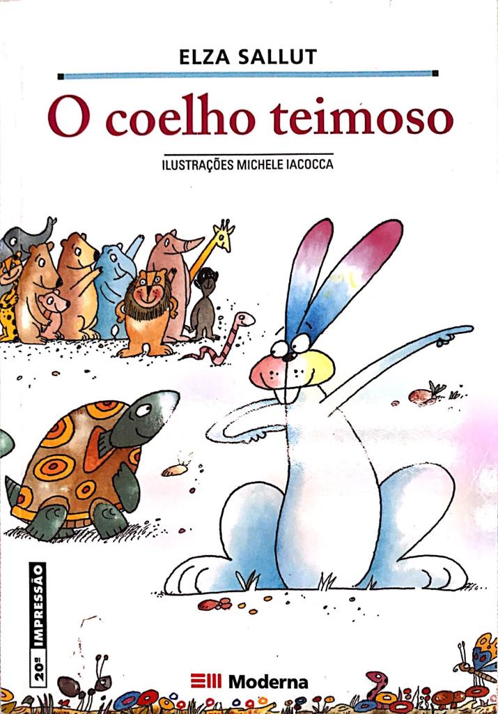 Quadro Infantil Desenho Coelho Animal